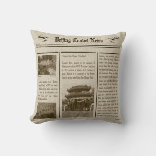 Zeitungskissen Kissen