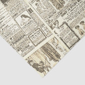 Zeitungskomposition Seidenpapier (Ausschnitt)