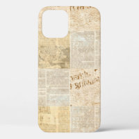 Zeitungspapier grunge gealterte Zeitungspapiermust