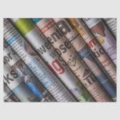 Zeitungspapier Seidenpapier (Vorderseite)