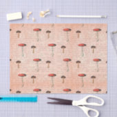 Zeitungspapier und Pilze Seidenpapier (Handwerk)