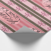 Zeitungsreise in Faith Geschenkpapier (Ecke)