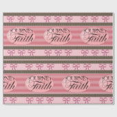 Zeitungsreise in Faith Geschenkpapier (Flach)