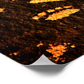 Zeitungsrock Art Poster (Ecke)