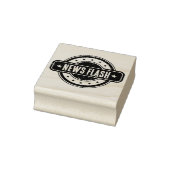 Zeitungsthemen-Distressed Newsflash Gummistempel (Stempel)