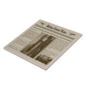 Zeitungstitel Fliese (Seite)