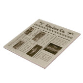 Zeitungstitel Fliese (Seite)