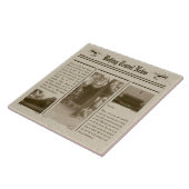 Zeitungstitel Fliese (Seite)