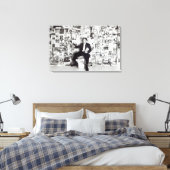 Zeitungsverkäufer, c.1960 leinwanddruck (Insitu (Schlafzimmer))