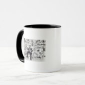 Zeitungsverkäufer, c.1960 tasse (Vorderseite Links)