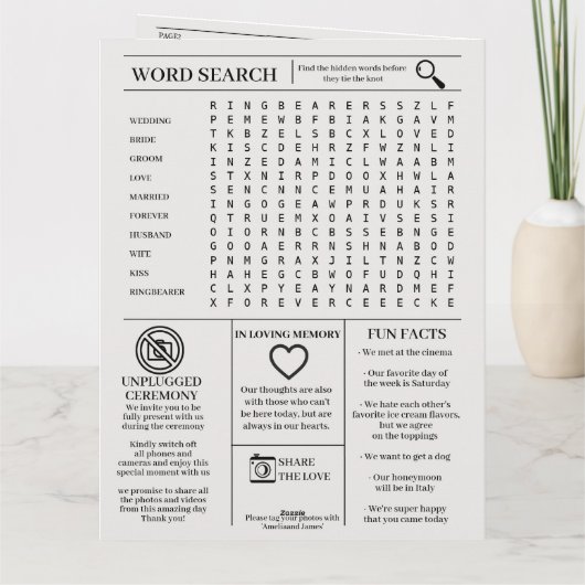 Zeitungszeitschrift Karte (Rückseite)