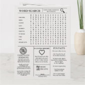 Zeitungszeitschrift Karte (Rückseite)