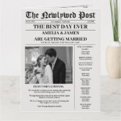 Zeitungszeitschrift Karte (Vorderseite)