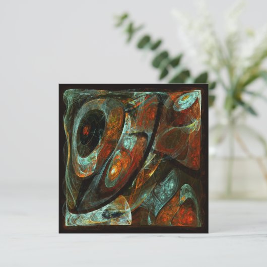 Zeitunterteilung Abstrakter Kunst (Stehend Vorderseite)