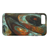 Zeitunterteilung Abstrakter Kunst Case-Mate iPhone Hülle (Rückseite (Horizontal))