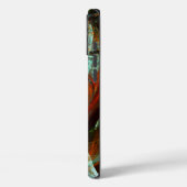 Zeitunterteilung Abstrakter Kunst Case-Mate iPhone Hülle (Rückseite / Links)