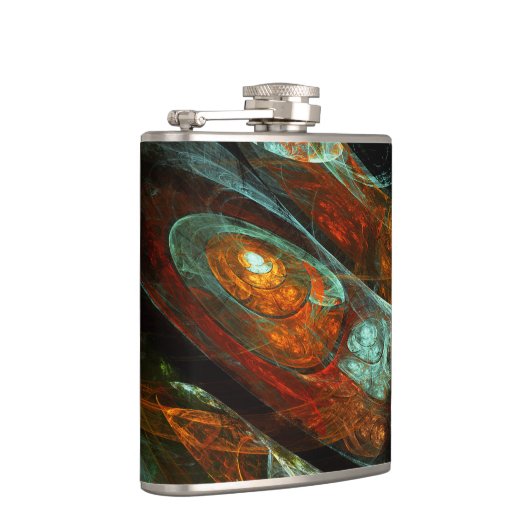 Zeitunterteilung Abstrakter Kunst Flachmann (Rechts)