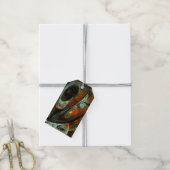 Zeitunterteilung Abstrakter Kunst Geschenkanhänger (Mit Garn)