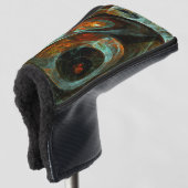 Zeitunterteilung Abstrakter Kunst Golf Headcover (3/4 Vorderseite)