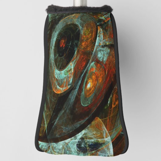 Zeitunterteilung Abstrakter Kunst Golf Headcover (Rotieren 90)