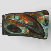 Zeitunterteilung Abstrakter Kunst Golf Headcover (Vorderseite)