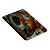 Zeitunterteilung Abstrakter Kunst Magnet (Rechte Seite)