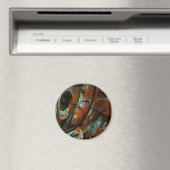 Zeitunterteilung Abstrakter Kunst Magnet (In Situ (Geschirrspüler))