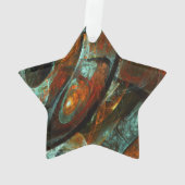 Zeitunterteilung Abstrakter Kunst Ornament (Rückseite)