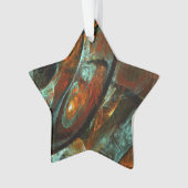 Zeitunterteilung Abstrakter Kunst Ornament (Vorderseite)