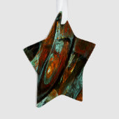 Zeitunterteilung Abstrakter Kunst Ornament (Vorderseite)