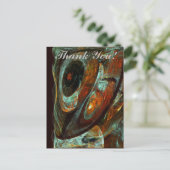 Zeitunterteilung Abstrakter Kunst Postkarte (Stehend Vorderseite)
