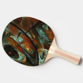 Zeitunterteilung Abstrakter Kunst Tischtennis Schläger (Seitenansicht)