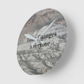 Zeitveränderungen Runde Wanduhr (Winkel)