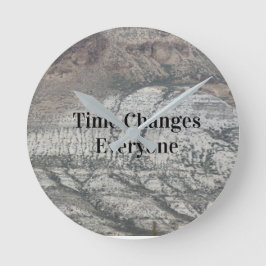 Zeitveränderungen Runde Wanduhr