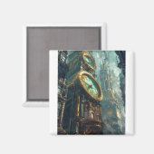 Zeitverlust Magnet (Vorderseite/Rückseite)