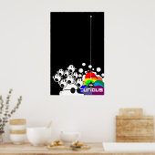 Zeitverzögerung Poster (Küche)