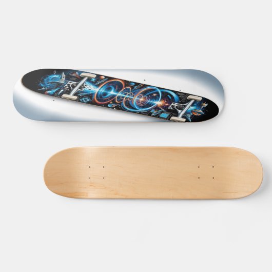 Zeitvortex Skateboard (Horizontal)