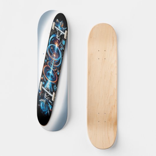 Zeitvortex Skateboard (Vorderseite)