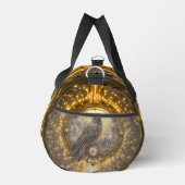 Zeitwächter Rabe – Gothic Uhrwerk  Duffle Bag (Rechts)