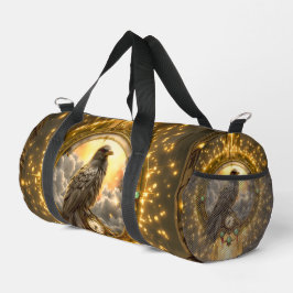 Zeitwächter Rabe – Gothic Uhrwerk Duffle Bag