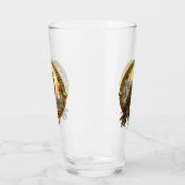 Zeitwächter Rabe – Gothic Uhrwerk  Glas (Links)