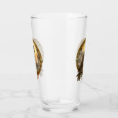 Zeitwächter Rabe – Gothic Uhrwerk  Glas (Rechts)