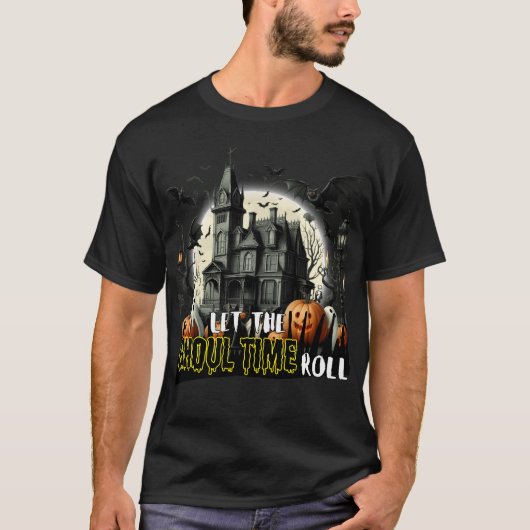 Zeitwalze in Ghoul gelassen T-Shirt (Vorderseite)