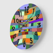 Zeitwarzenuhr Große Wanduhr (Winkel)