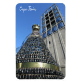 Zeitz Weihnachtsbaumstadt Magnet (Vertikal)