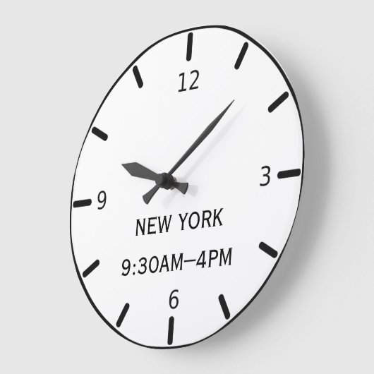 Zeitzonenzüberwachung Große Wanduhr (Winkel)