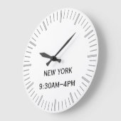 Zeitzonenzüberwachung Große Wanduhr (Winkel)