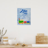 Zeke Name Poster (Küche)