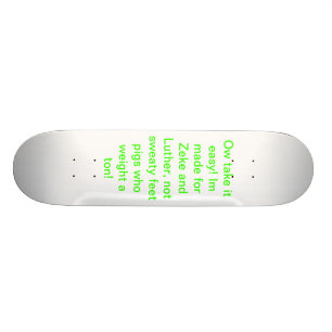 Zeke und der Skateboard. der luthers Skateboard