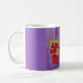 Zekela Art Design abstrakte Blume Kaffeetasse (Links)